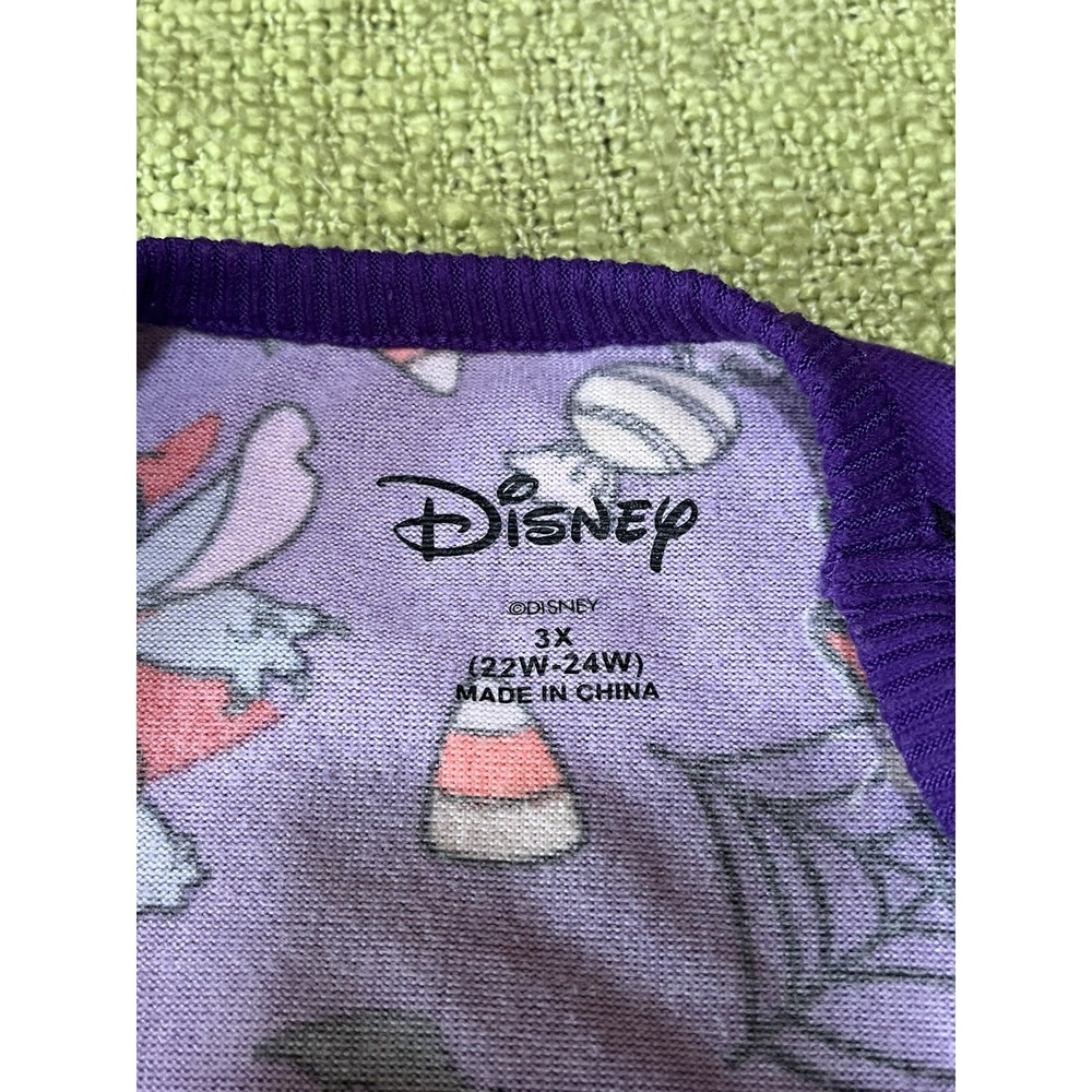Disney LILO and Stitch Trick Or Treat Halloween Shirt , Pj Shirt , Purple ,3x‎ - Picture 5 of 5